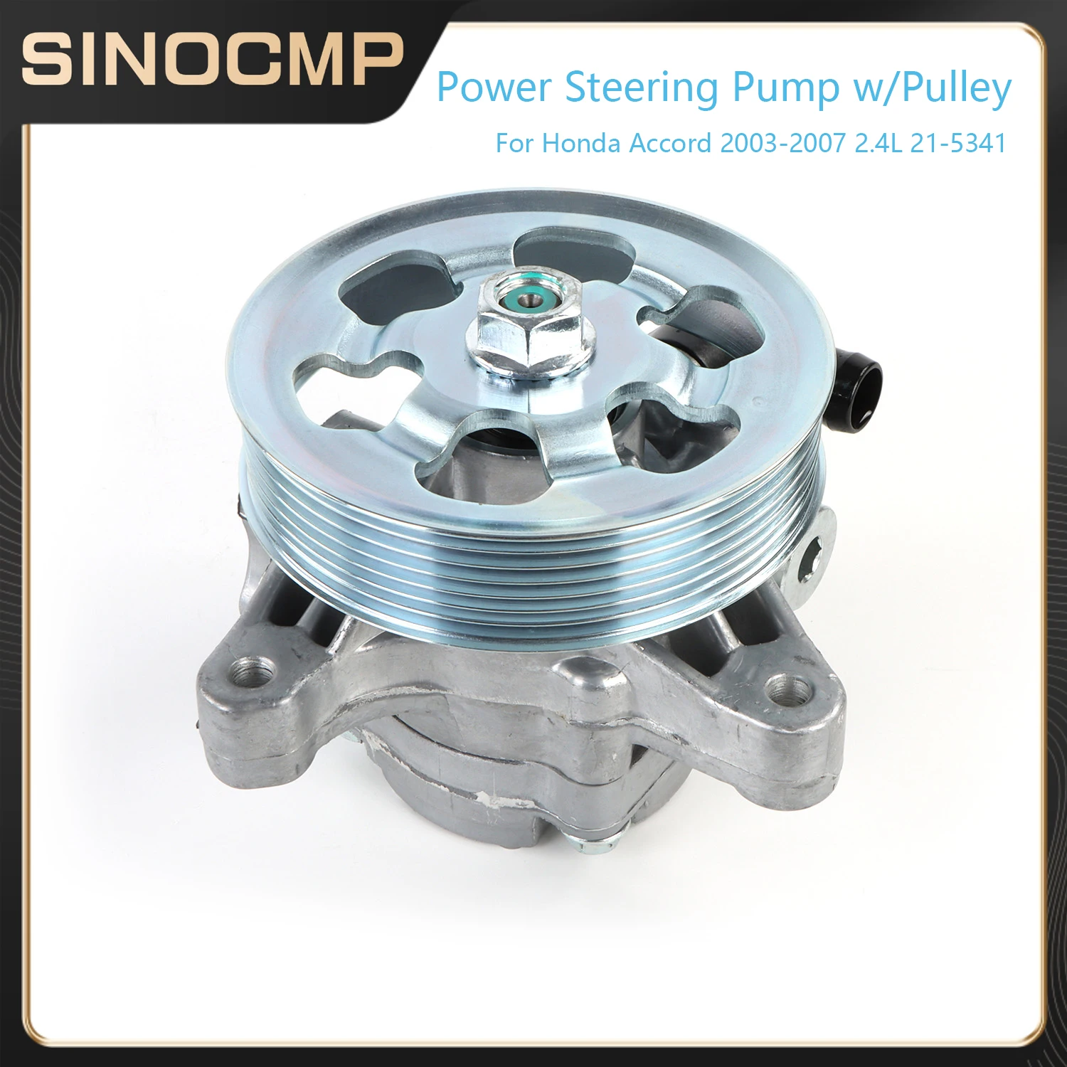 1pcs Power Steering Pump w/Pulley For Honda Accord 2003-2007 2.4L 21-5341Brand new accessories One year warranty
1pcs Power Steering Pump w/Pulley For Honda Accord 2003-2007 2.4L 21-5341Brand new accessories One year warranty
