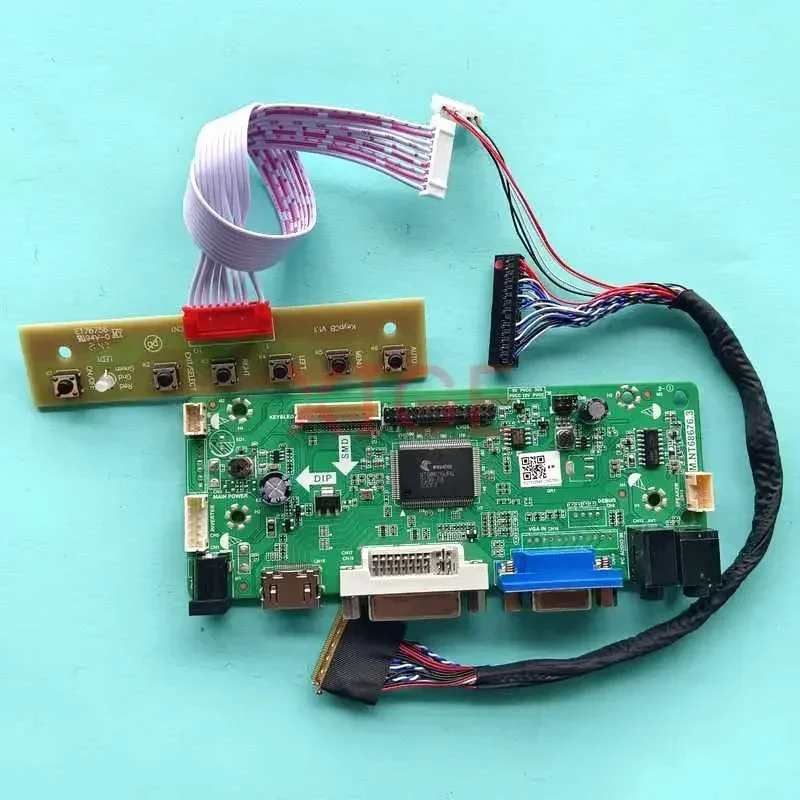 Комплект «сделай сам» для LP101WS1-TLA1/TLA4/TLB1, экран ноутбука, HDMI-совместимый 1024x576, 40-контактный LVDS VGA DVI 10,1 дюйма, плата контроллера драйвера
Комплект «сделай сам» для LP101WS1-TLA1/TLA4/TLB1, экран ноутбука, HDMI-совместимый 1024x576, 40-контактный LVDS VGA DVI 10,1 дюйма, плата контроллера драйвера