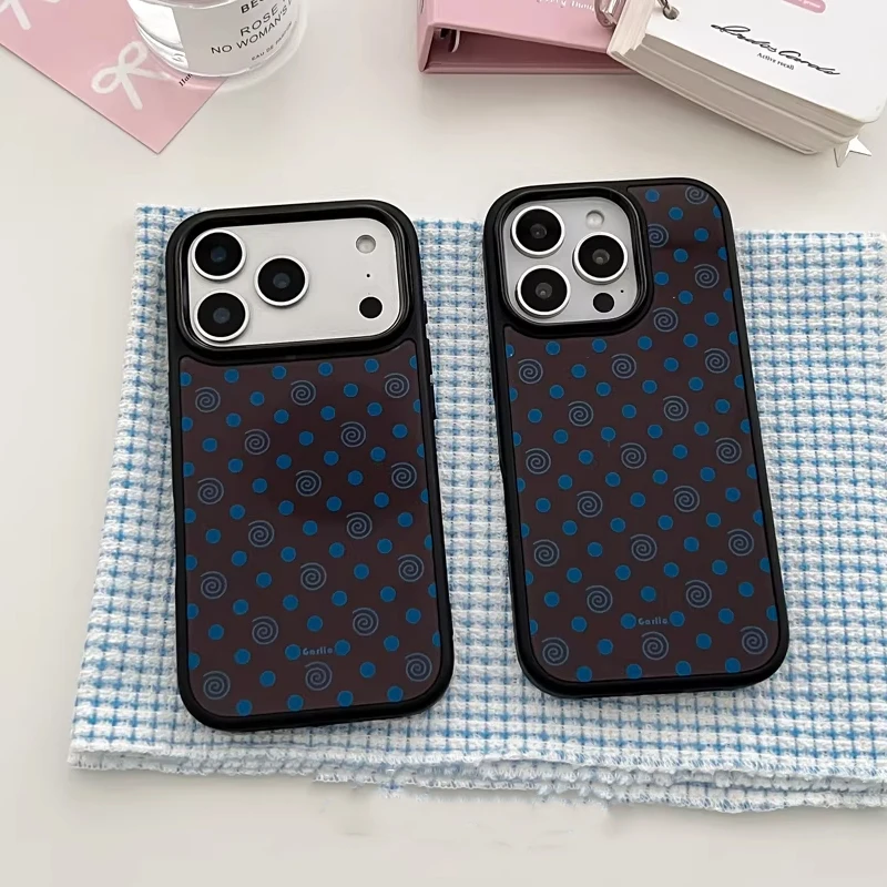 Чехол для телефона Korea INS Blue Fish Plate Polka Dot Drop Glue Black Frame для iPhone 17 Air 16 15 14 13 12 Pro Max 11 Plus, задняя крышка
Чехол для телефона Korea INS Blue Fish Plate Polka Dot Drop Glue Black Frame для iPhone 17 Air 16 15 14 13 12 Pro Max 11 Plus, задняя крышка