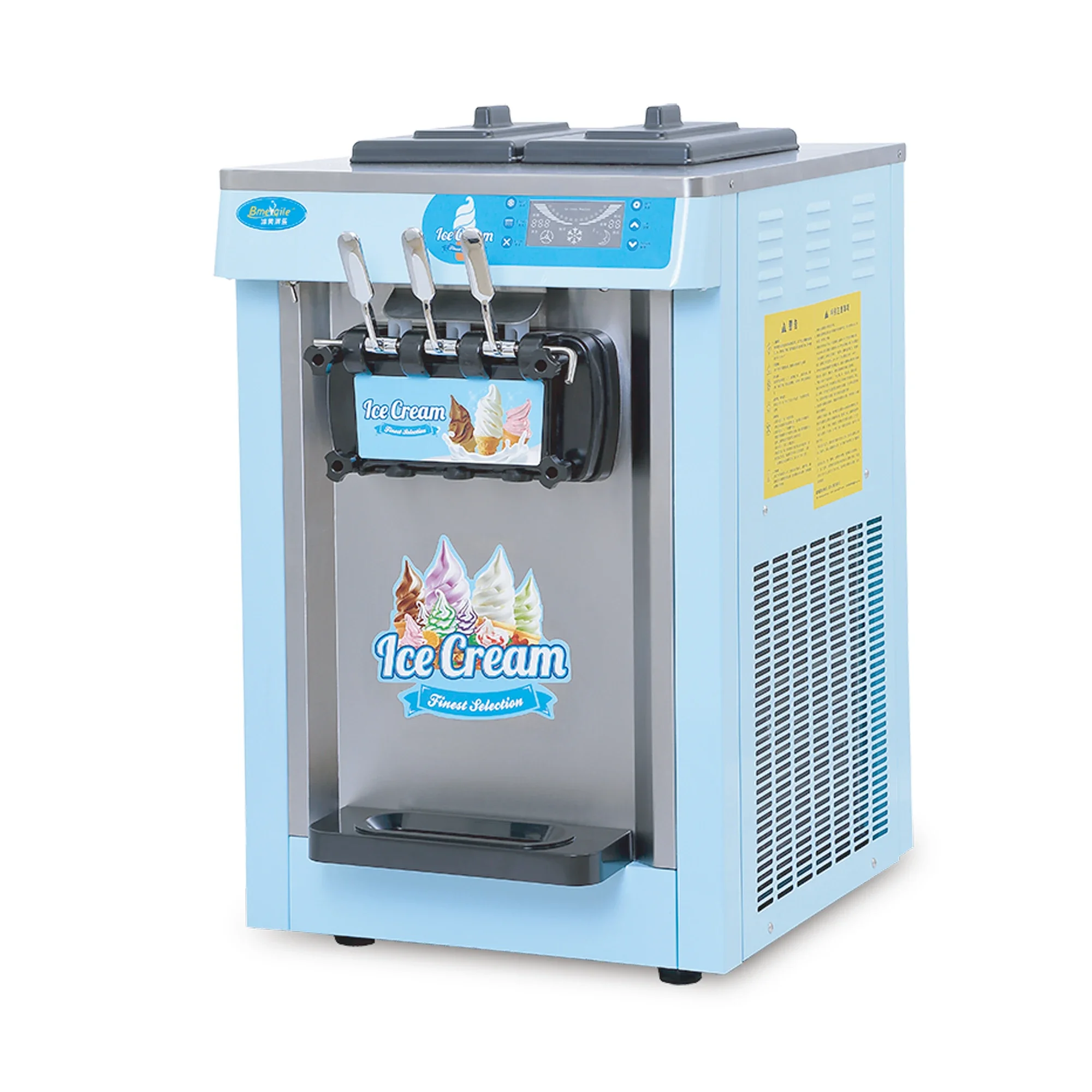 factory manufacture commercial mini 22L three flavor blue soft ice cream machine maker for sale
factory manufacture commercial mini 22L three flavor blue soft ice cream machine maker for sale
