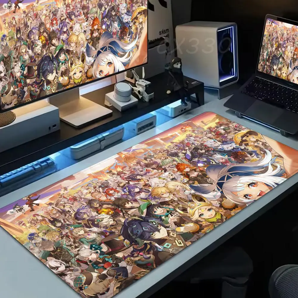 Genshin Impact Yae Miko Mouse Pad Large Computer Mousepad Office 1000x500mm XXL Pc Gamer Non-slip Rubber Keyboard Deskmat
Genshin Impact Yae Miko Mouse Pad Large Computer Mousepad Office 1000x500mm XXL Pc Gamer Non-slip Rubber Keyboard Deskmat