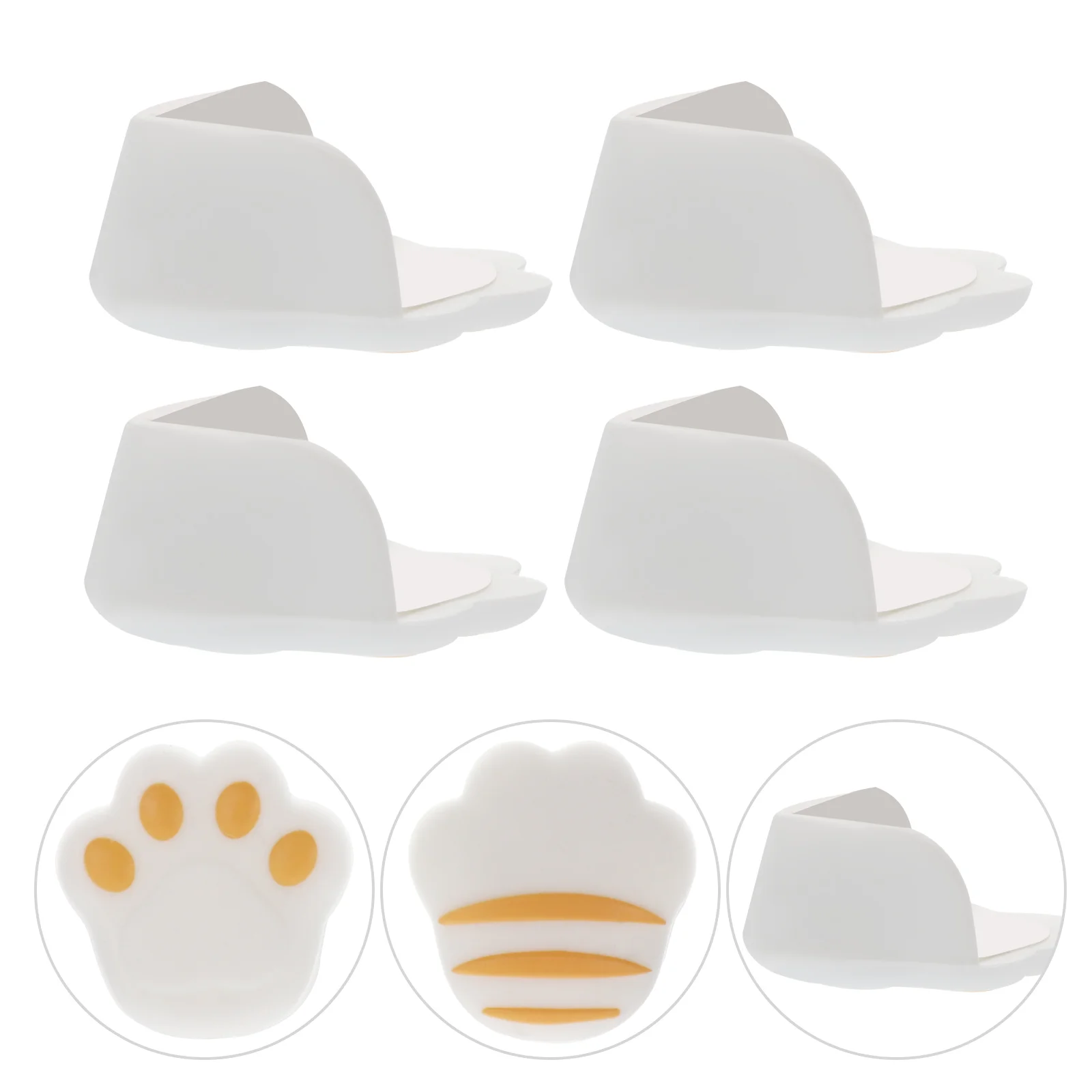 4 Pcs Desk Anti-collision Angle Child Corner Protectors Door Ding Plastic Bumper Guard
4 Pcs Desk Anti-collision Angle Child Corner Protectors Door Ding Plastic Bumper Guard