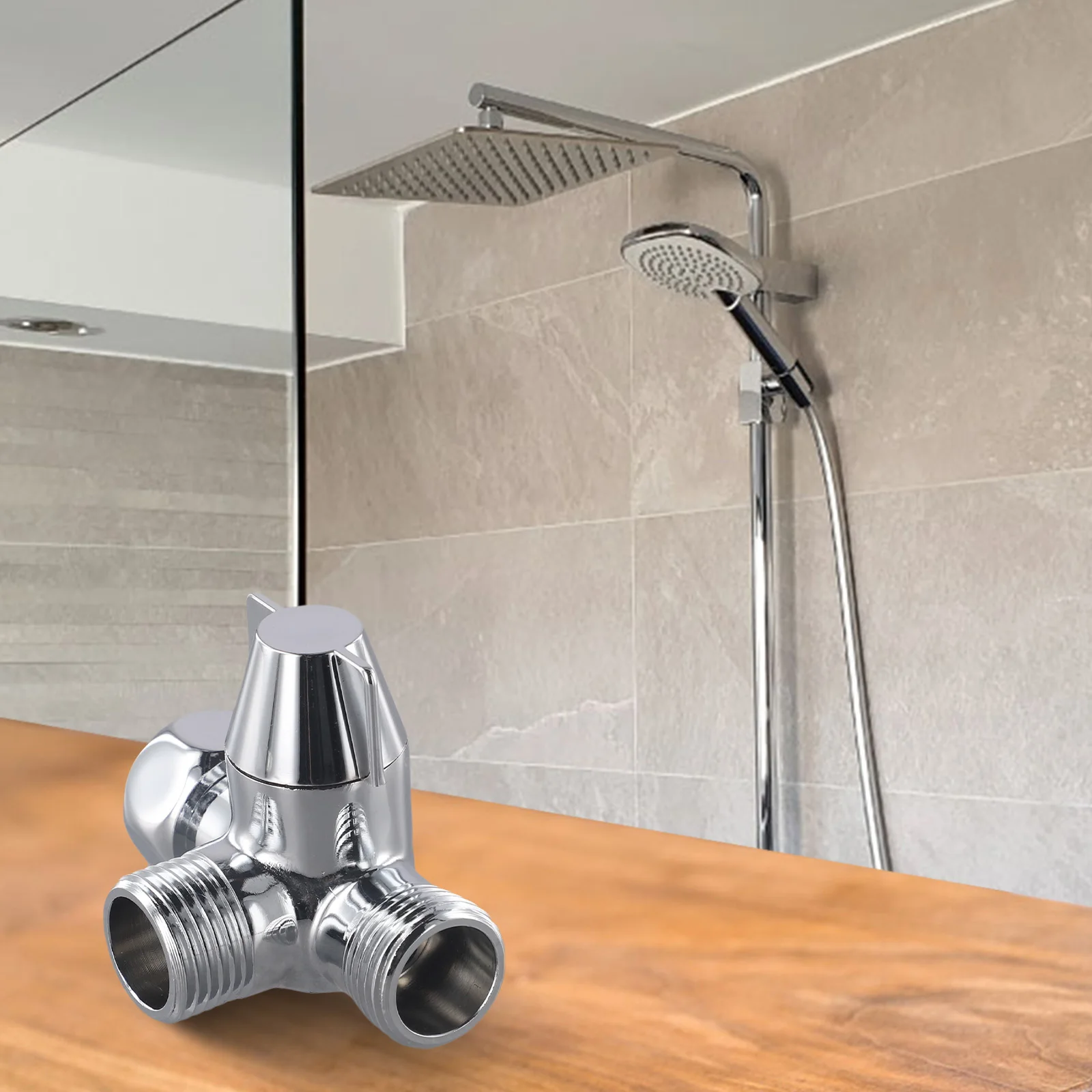 High Quality Valve Shower Diverter Faucet Diverter Outlet Sink Shower Hose Tap Splitter Electroplating Thread Valve T Adapter
High Quality Valve Shower Diverter Faucet Diverter Outlet Sink Shower Hose Tap Splitter Electroplating Thread Valve T Adapter