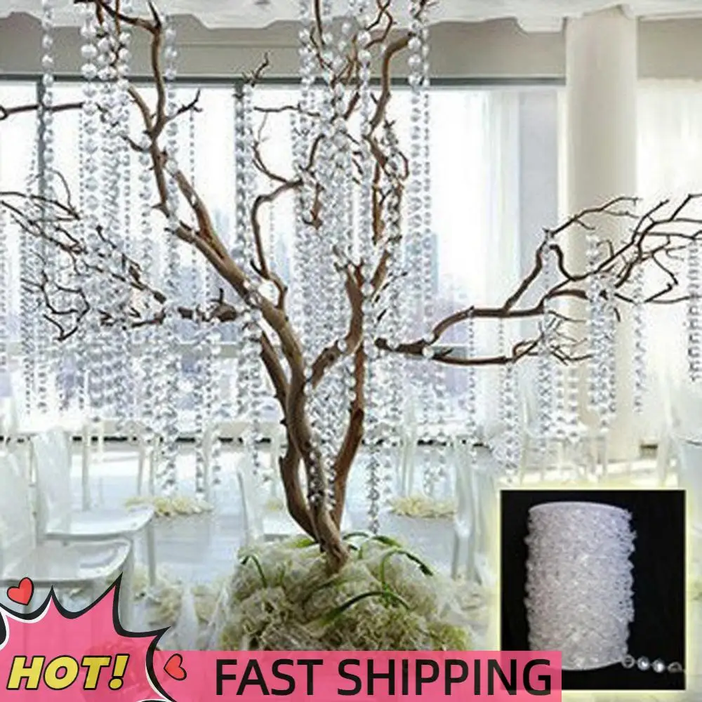 Bead Curtain String Portable Diamonds Chains Bead Curtain Creative Elegant Exquisite Fashion Transparent for Wedding Room Decor
Bead Curtain String Portable Diamonds Chains Bead Curtain Creative Elegant Exquisite Fashion Transparent for Wedding Room Decor
