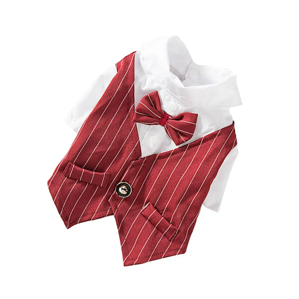 Creative Dress Shirt Wedding Party Suit Fashion Spring Summer Coat Adorable Clothes for Dog Pet Cat ( Size XS)
Creative Dress Shirt Wedding Party Suit Fashion Spring Summer Coat Adorable Clothes for Dog Pet Cat ( Size XS)