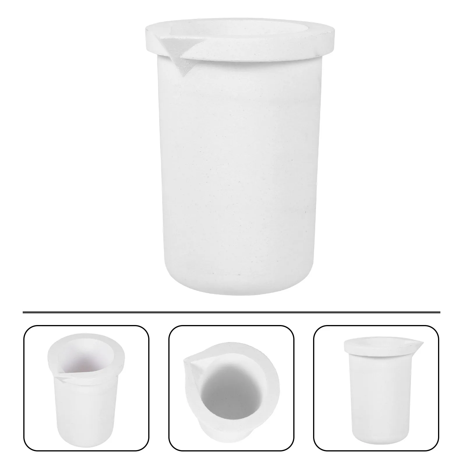 2Kg Quartz Crucible For Gold Silver Melting High Temperature Resistance Thermal Shock Resistant Coated Ceramic Casting
2Kg Quartz Crucible For Gold Silver Melting High Temperature Resistance Thermal Shock Resistant Coated Ceramic Casting
