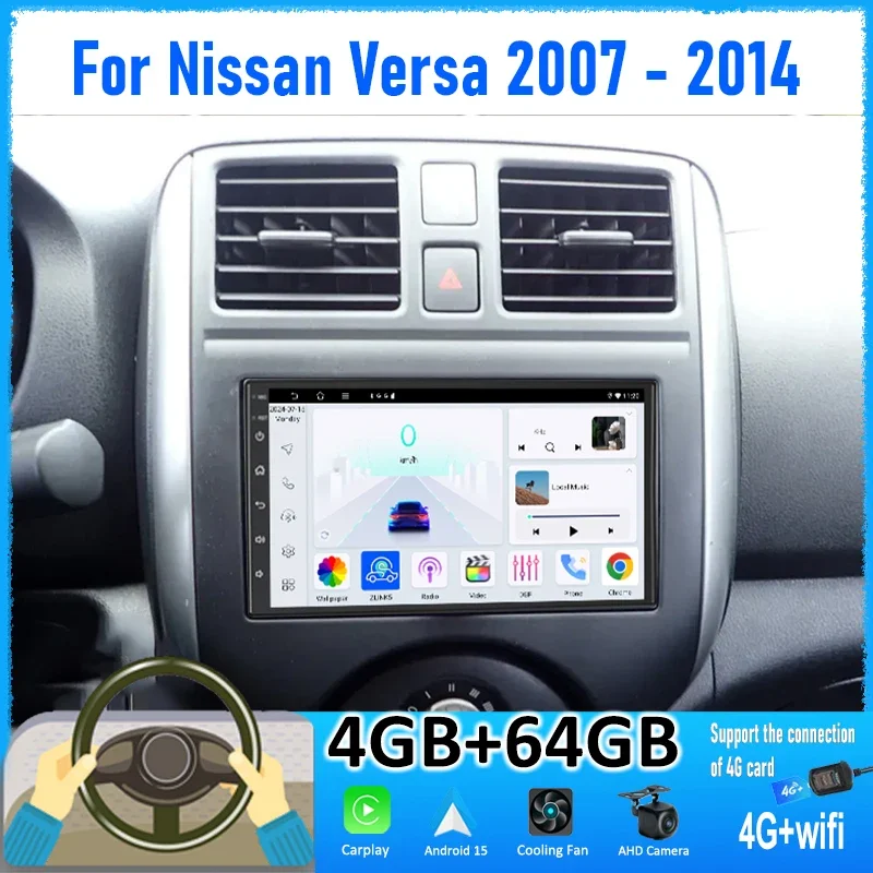 Carplay Car Radio 7inch Autoradio Carplay Android 15 Monitor for Nissan Versa 2007-2014 Multimedia Video Player 2 DIN CarPlay
Carplay Car Radio 7inch Autoradio Carplay Android 15 Monitor for Nissan Versa 2007-2014 Multimedia Video Player 2 DIN CarPlay