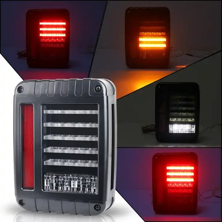 OVOVS Parking Light Brake Turn Signal and Reverse Lamp LED Tail Lights for Jeep Wrangler JK JKU 2007-2018
OVOVS Parking Light Brake Turn Signal and Reverse Lamp LED Tail Lights for Jeep Wrangler JK JKU 2007-2018
