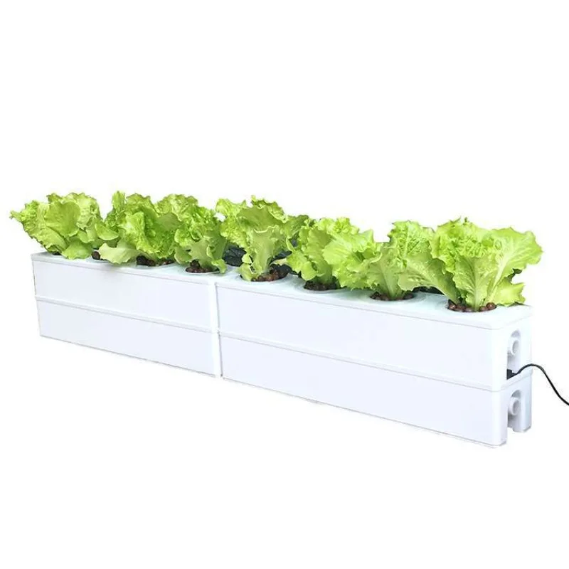 Hydroponic planting box, home balcony automatic vegetable planter, hydroponic vegetable plastic combination flower pot
Hydroponic planting box, home balcony automatic vegetable planter, hydroponic vegetable plastic combination flower pot