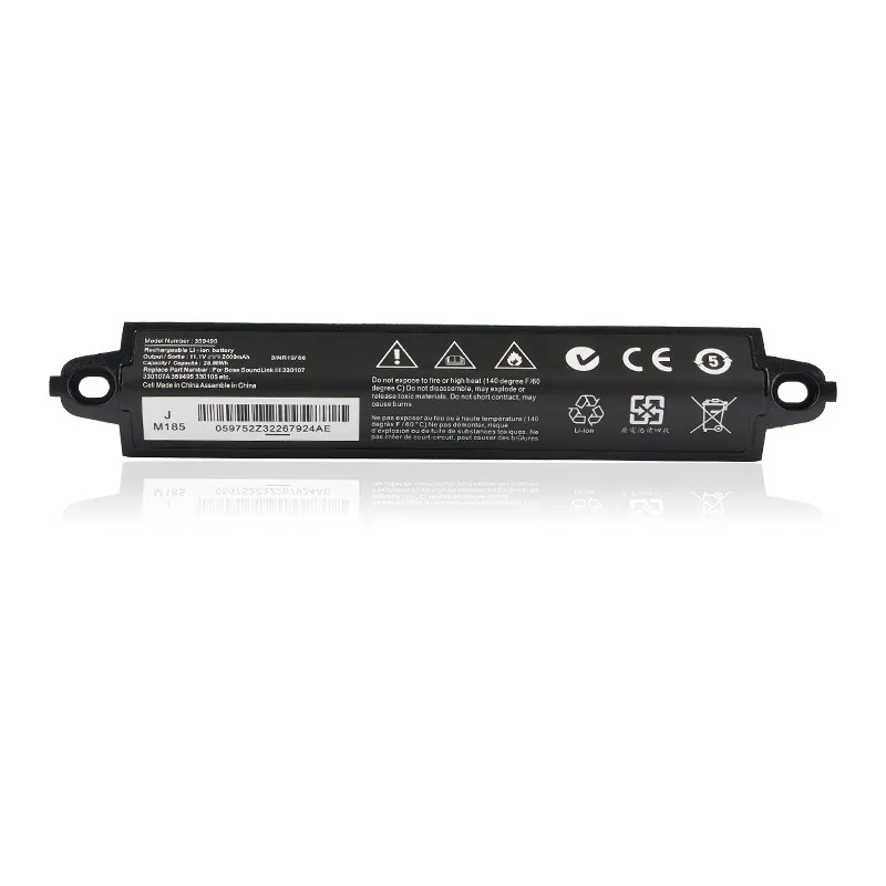 Аудиобатарея 2600 мАч для Bose SoundLink Ⅲ 359495 359498 330107 330105a
Аудиобатарея 2600 мАч для Bose SoundLink Ⅲ 359495 359498 330107 330105a