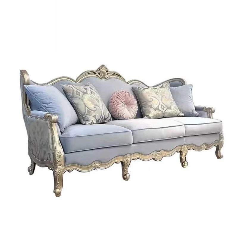 American light luxury European fabric sofa combination solid wood coffee table luxury living room simple villa simple European
American light luxury European fabric sofa combination solid wood coffee table luxury living room simple villa simple European