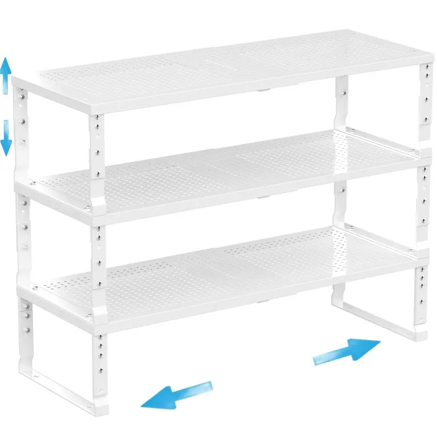 Органайзер для специй на кухонную полку, штабелируемые стеллажи для хранения, регулируемые полки для шкафов и столешниц
Органайзер для специй на кухонную полку, штабелируемые стеллажи для хранения, регулируемые полки для шкафов и столешниц