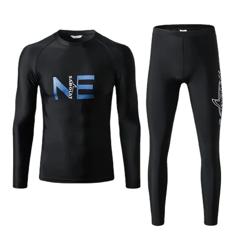 Men Rrash Guard Mens UPF 50+ Swim Shirts Long Sleeve Full Leggings Surf Wear Swimming Suit Bathing Water Sports Swimwear
Men Rrash Guard Mens UPF 50+ Swim Shirts Long Sleeve Full Leggings Surf Wear Swimming Suit Bathing Water Sports Swimwear