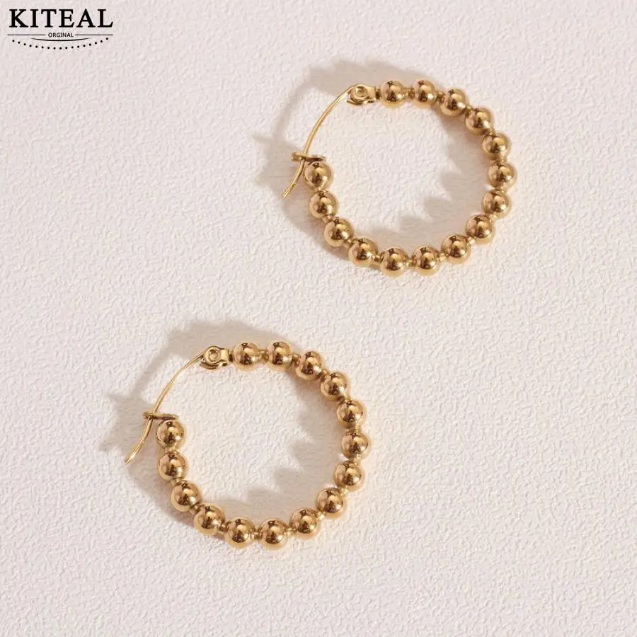 KITEAL Hot New Fashion Gold Plated Lady earrings earring female 2023 Ball of gold women earring Jewelry European Style
KITEAL Hot New Fashion Gold Plated Lady earrings earring female 2023 Ball of gold women earring Jewelry European Style