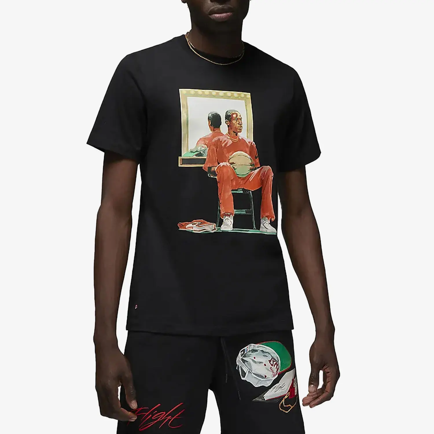 Nike Authentic Air Jordan Men's Breathable Sports Printed Short sleeved T-shirt DQ7381-010
Nike Authentic Air Jordan Men's Breathable Sports Printed Short sleeved T-shirt DQ7381-010