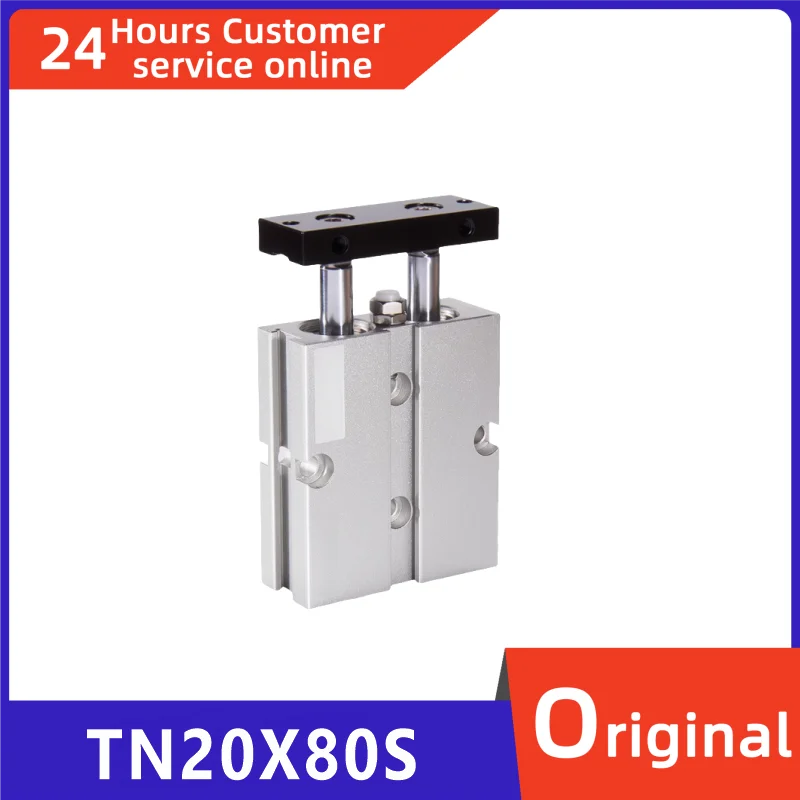 New original dual axis double guide rod cylinder TN20X80S TN20X100S TN20X125S TN20X150S
New original dual axis double guide rod cylinder TN20X80S TN20X100S TN20X125S TN20X150S