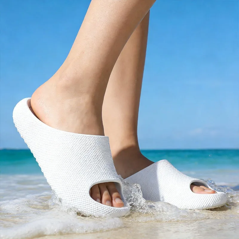 White Thick Bottom Non Slip Beach Slippers Women 2026 Summer Eva Platform Home Slides Woman Couple Soft Sole Cloud Sandals
White Thick Bottom Non Slip Beach Slippers Women 2026 Summer Eva Platform Home Slides Woman Couple Soft Sole Cloud Sandals