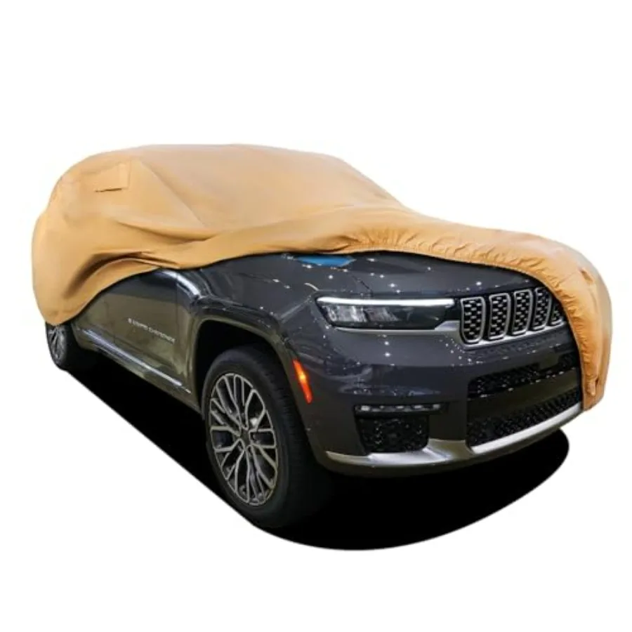 Heavy Duty Outdoor Car Cover for 2021-2026 Jeep Grand Cherokee: Custom Fit, Polyester Fabric, Black, Windproof All-Weather Wate
Heavy Duty Outdoor Car Cover for 2021-2026 Jeep Grand Cherokee: Custom Fit, Polyester Fabric, Black, Windproof All-Weather Wate