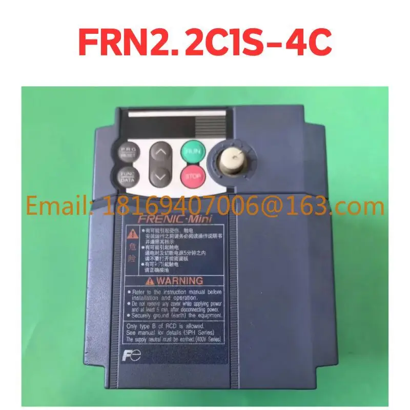 second-hand inverter FRN2.2C1S-4C, function well Tested well and shipped quickly
second-hand inverter FRN2.2C1S-4C, function well Tested well and shipped quickly