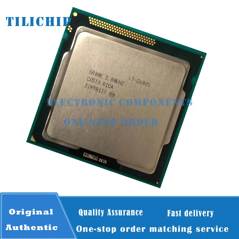 i7 2600S 2.8 GHz 65W Quad Core Eight Core CPU processor
i7 2600S 2.8 GHz 65W Quad Core Eight Core CPU processor