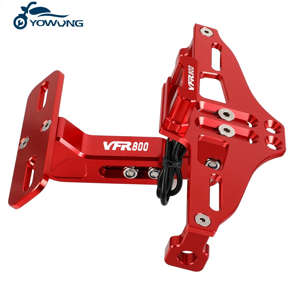 For Honda VFR800 VFR 800 2002 2003 2004-2023 2022 2021 Adjustable CNC Aluminum Bracket License Plate Holder LED Light
For Honda VFR800 VFR 800 2002 2003 2004-2023 2022 2021 Adjustable CNC Aluminum Bracket License Plate Holder LED Light