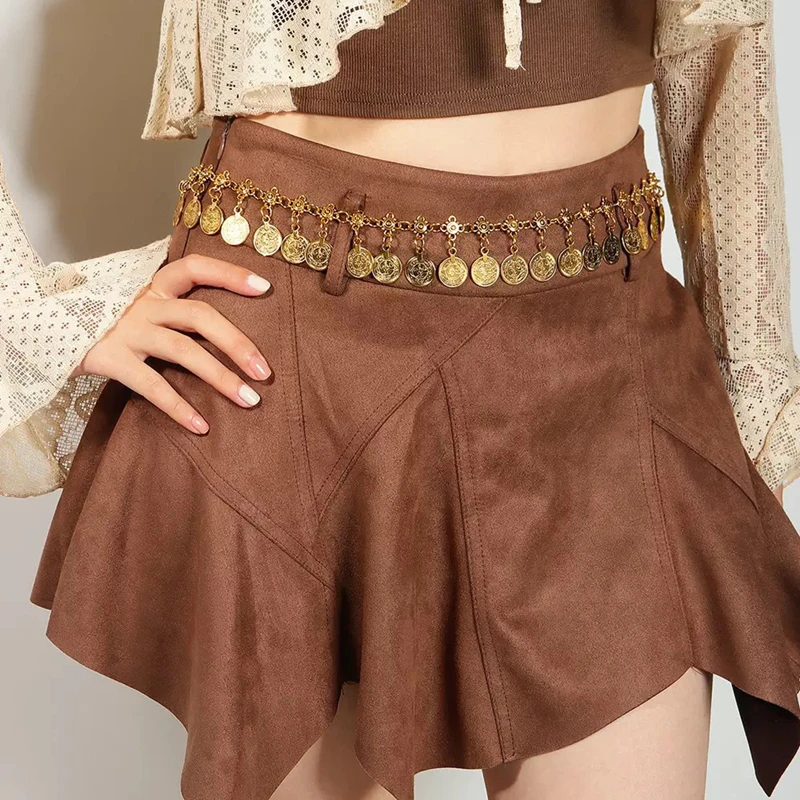 Girls Sexy Beach Waist Chain Belt Dress Metal Tassel Decoration Belt Party Ethnic Belly Dance Accessory
Girls Sexy Beach Waist Chain Belt Dress Metal Tassel Decoration Belt Party Ethnic Belly Dance Accessory