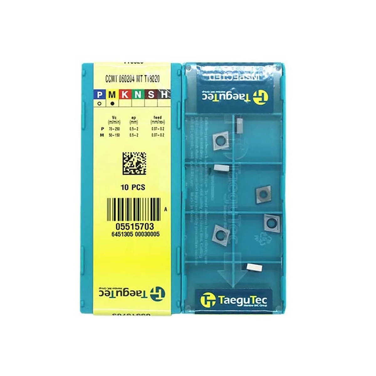 TaeguTec 100% Original Turning Insert CCMT CCMT060204-MT CCMT09T304-MT CCMT120408-MT TT8020
TaeguTec 100% Original Turning Insert CCMT CCMT060204-MT CCMT09T304-MT CCMT120408-MT TT8020