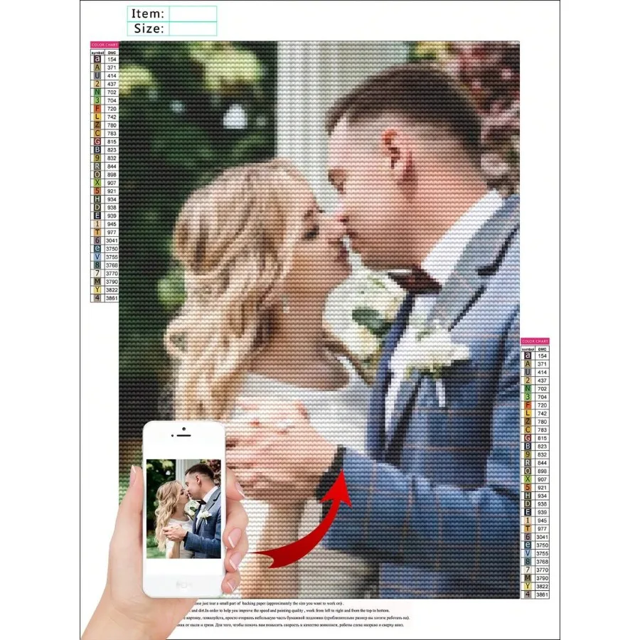 Custom Photo Diamond Painting Full Diamond Round Shape Personalized Commemorative Gift Suitable For Home Wall Decor
Custom Photo Diamond Painting Full Diamond Round Shape Personalized Commemorative Gift Suitable For Home Wall Decor