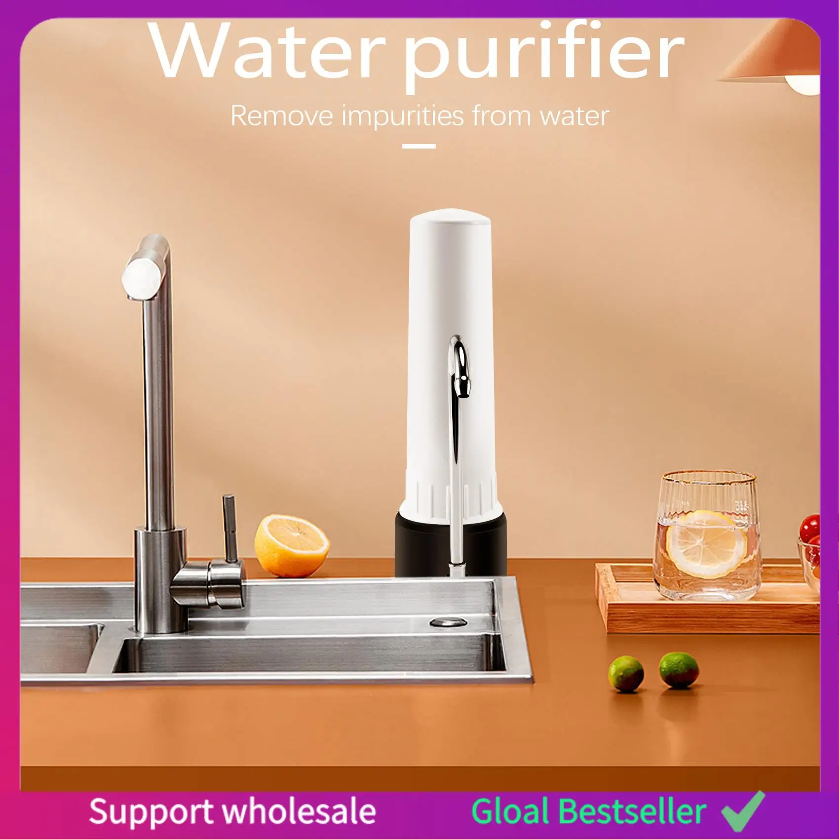 A38M Calcium Sulfite Household Kitchen Water Filter Desktop Water Purifier Alkaline Water
A38M Calcium Sulfite Household Kitchen Water Filter Desktop Water Purifier Alkaline Water