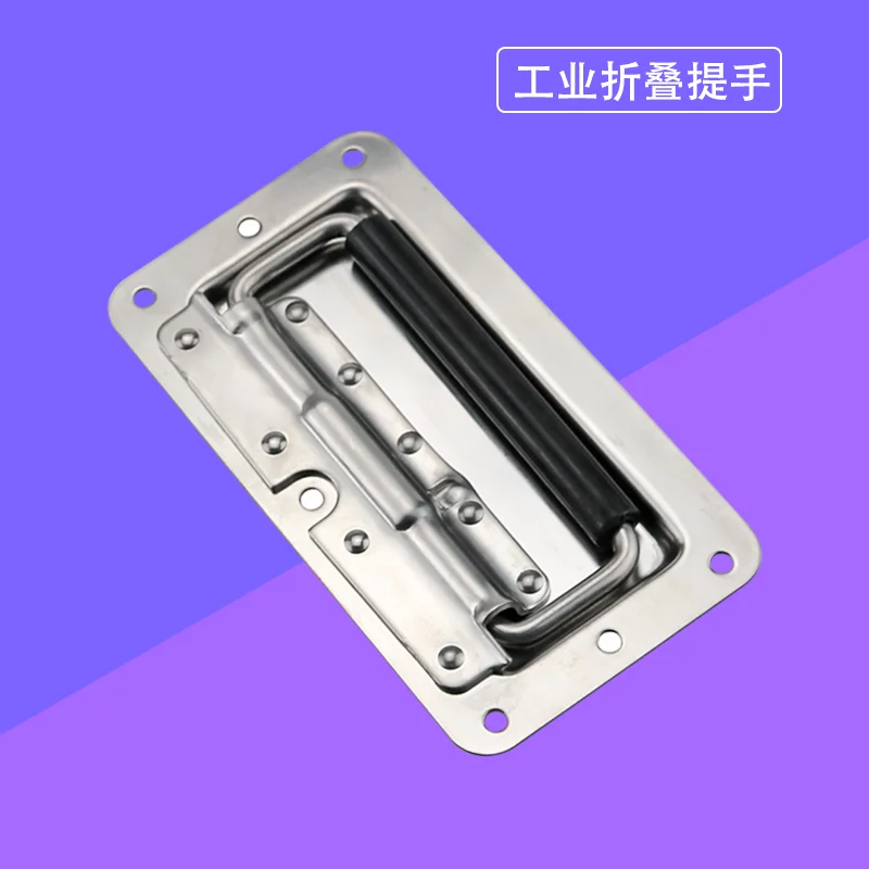 Stainless Steel Embedded Handle with Insulated Sleeve and Spring for Automatic Return, Foldable for Toolbox.
Stainless Steel Embedded Handle with Insulated Sleeve and Spring for Automatic Return, Foldable for Toolbox.