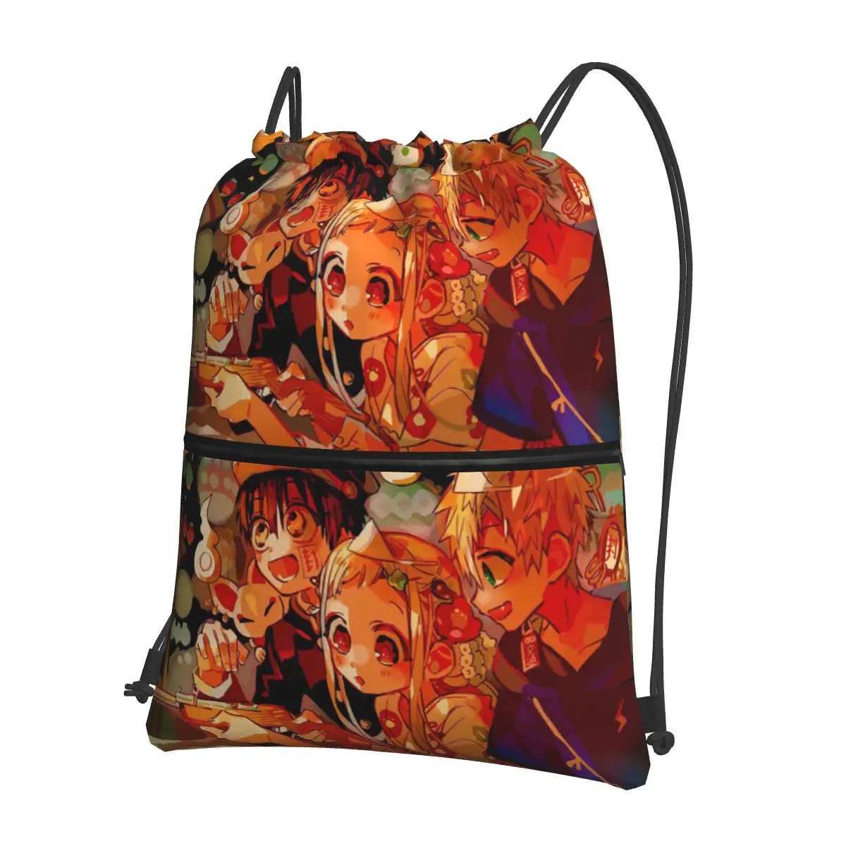Toilet Bound Hanako Kun Anime Backpacks Casual Drawstring Bundle Pocket Shoes Bag Book Bags for Travel Students
Toilet Bound Hanako Kun Anime Backpacks Casual Drawstring Bundle Pocket Shoes Bag Book Bags for Travel Students