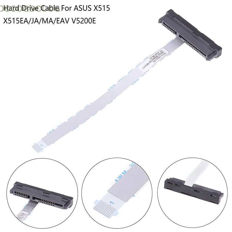 HDD SSD Connector Flex Cable HDD Cable For ASUS X515 X515EA/JA/MA/EAV V5200E F515 Laptop SATA Hard Drive
HDD SSD Connector Flex Cable HDD Cable For ASUS X515 X515EA/JA/MA/EAV V5200E F515 Laptop SATA Hard Drive