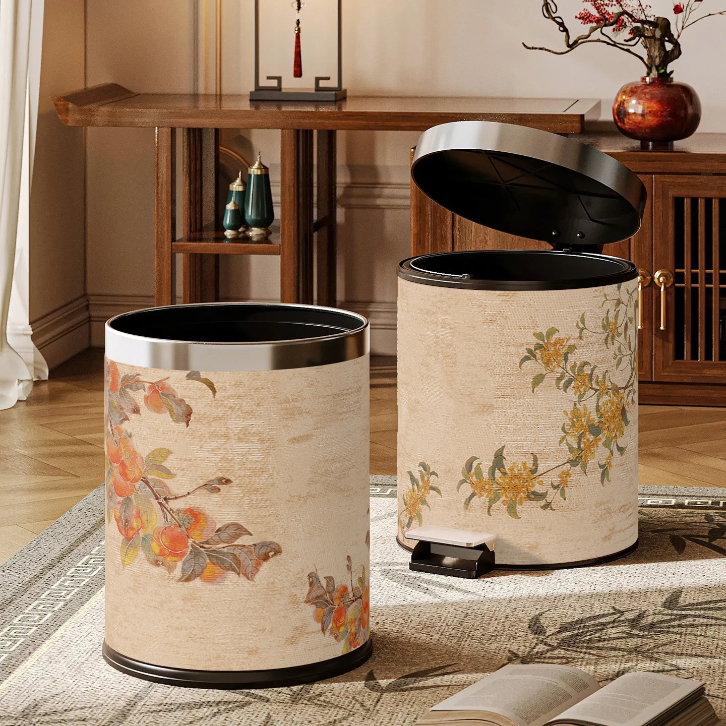 Chinese Sle Large Capaci Tra Can with Lid for Bedroom Living Room Hotel Batoom Home Use Sanitary Buet Paper Basket
Chinese Sle Large Capaci Tra Can with Lid for Bedroom Living Room Hotel Batoom Home Use Sanitary Buet Paper Basket