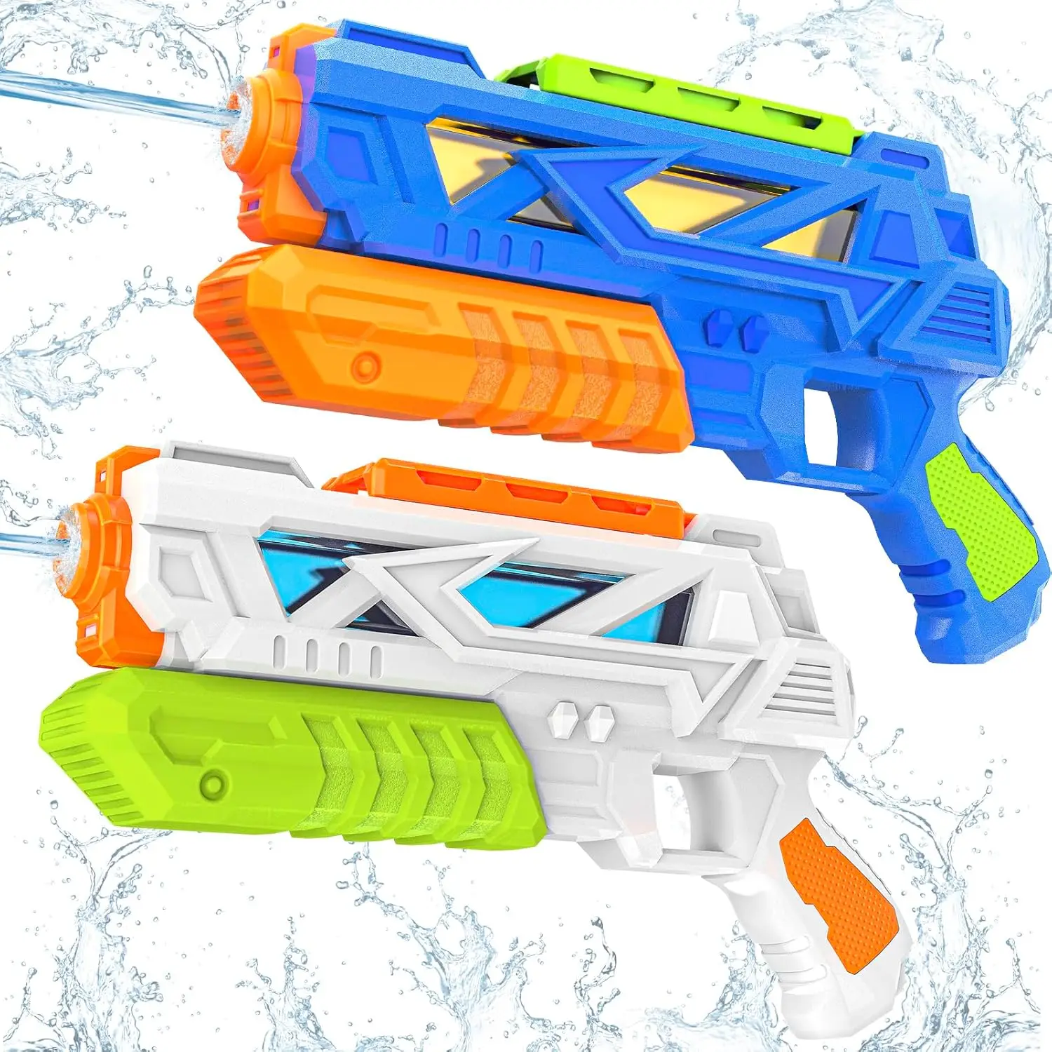 2 Pack High Capacity Water Guns for Kids Adults Outdoor Summer Pool Beach Toy
2 Pack High Capacity Water Guns for Kids Adults Outdoor Summer Pool Beach Toy