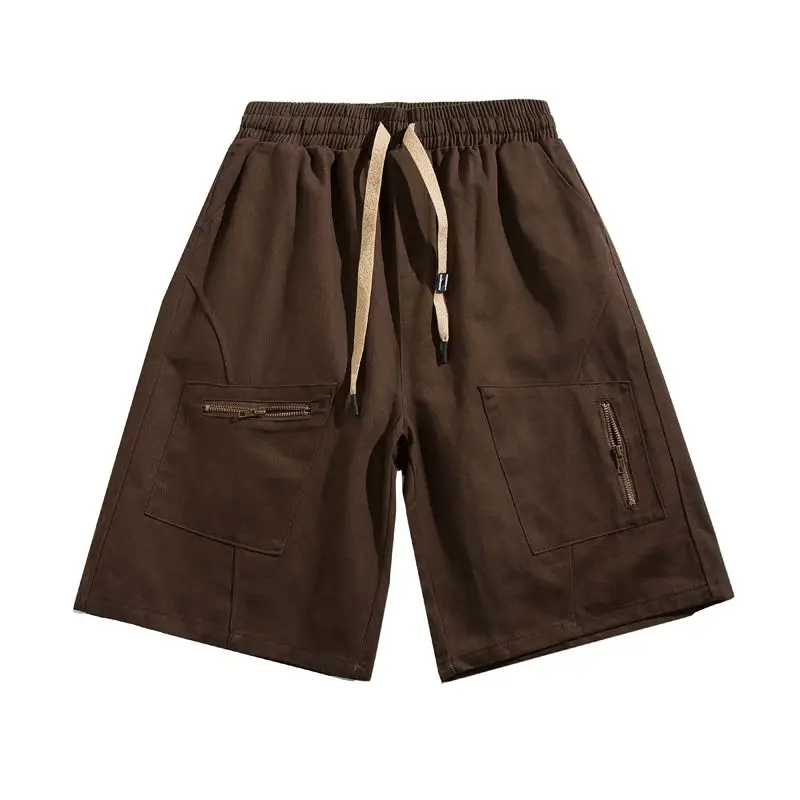 Men's New Elastic High Waist Pocket Fashionable Solid Color Loose Casual Five-part Labor Shorts
Men's New Elastic High Waist Pocket Fashionable Solid Color Loose Casual Five-part Labor Shorts