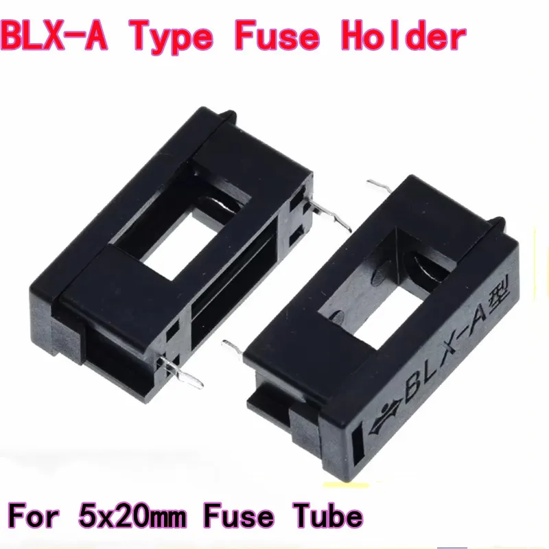 50PCS BLX-A Type 5*20 Fuse Holder with Cover, Suitable for 5x20mm Fuse Tube BLX-A 5×20 Covered Fuse Socket
50PCS BLX-A Type 5*20 Fuse Holder with Cover, Suitable for 5x20mm Fuse Tube BLX-A 5×20 Covered Fuse Socket