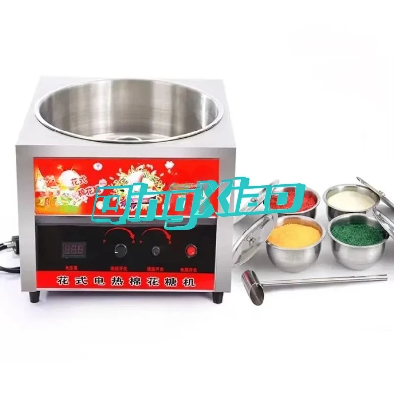 Коммерческий аппарат для производства сахарной ваты, высокопроизводительный, легко чистится, для использования на вечеринках и в бизнесе.
Коммерческий аппарат для производства сахарной ваты, высокопроизводительный, легко чистится, для использования на вечеринках и в бизнесе.