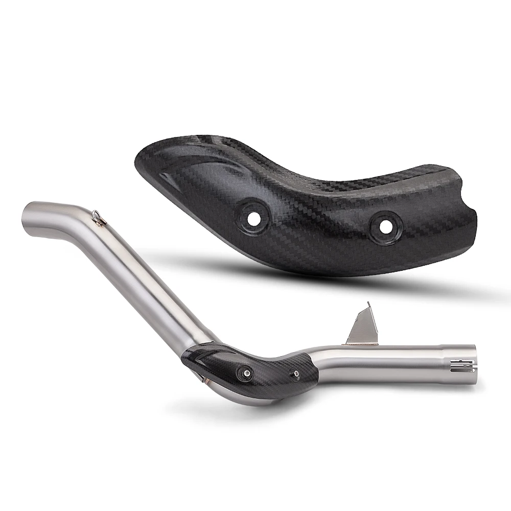 Motorcycle exhaust stainless steel connecting pipe, high quality muffler F750 F850GS 2018-2024
Motorcycle exhaust stainless steel connecting pipe, high quality muffler F750 F850GS 2018-2024