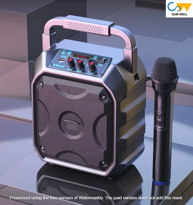Bluetooth Speaker High Power square Dance Speaker High Volume Outdoor Portable Karaoke with Wireless Microphone
Bluetooth Speaker High Power square Dance Speaker High Volume Outdoor Portable Karaoke with Wireless Microphone