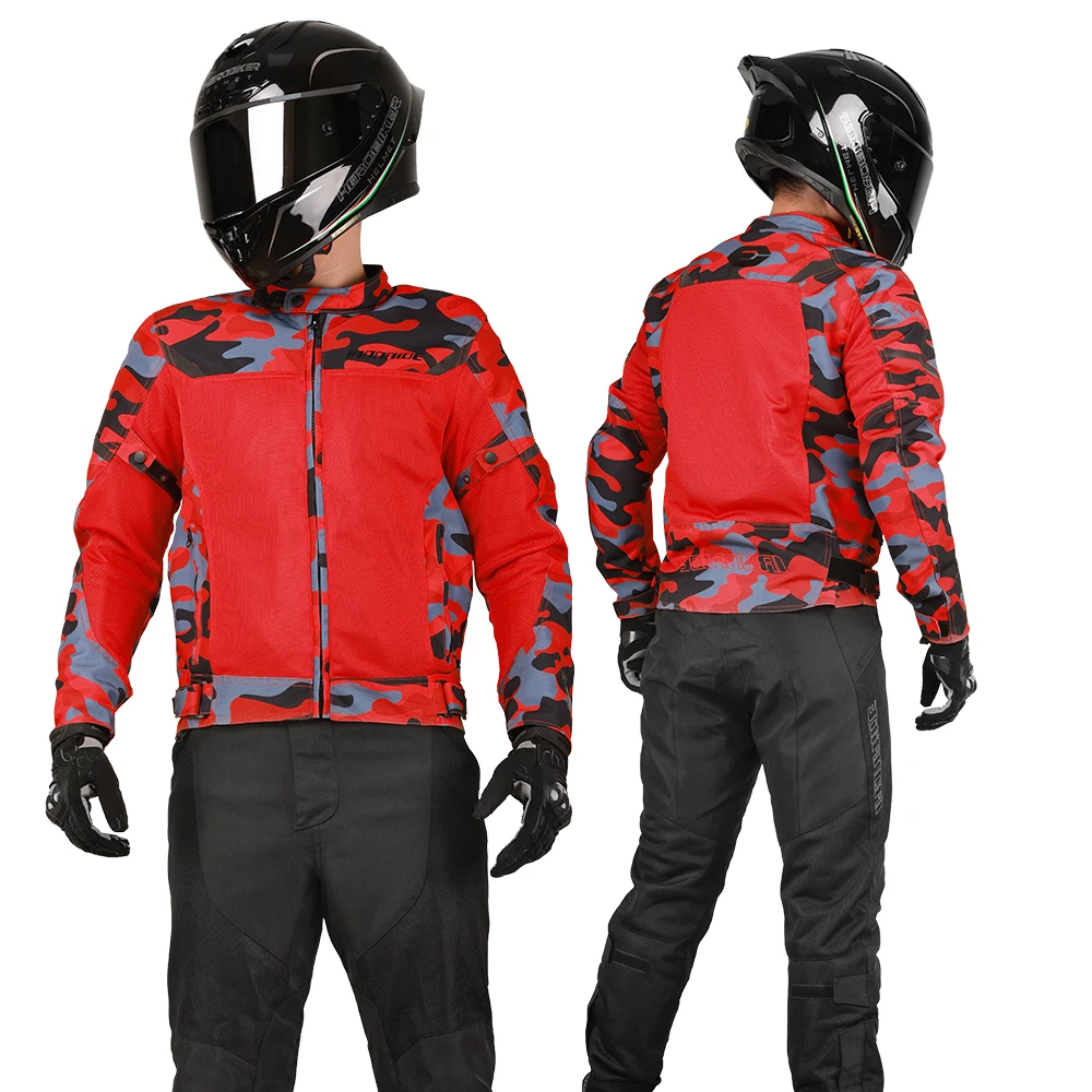 Summer Motorcycle Jacket Breathable Mesh Motorbike Riding Jacket Reflect Light Motorbike Jacket Outdoor Windproof
Summer Motorcycle Jacket Breathable Mesh Motorbike Riding Jacket Reflect Light Motorbike Jacket Outdoor Windproof