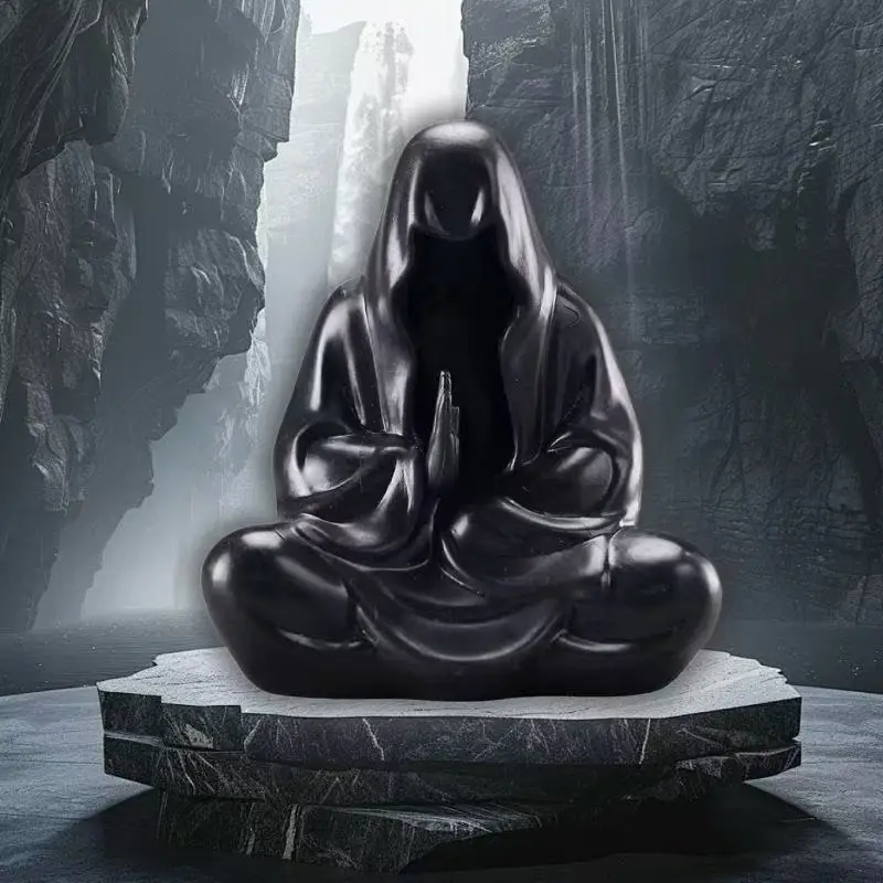 10 CM Mysterious Black-clad Man Sitting Posture Dark Series Motorcycle Engine Box Ornaments Car Ornaments Car Supplies
10 CM Mysterious Black-clad Man Sitting Posture Dark Series Motorcycle Engine Box Ornaments Car Ornaments Car Supplies