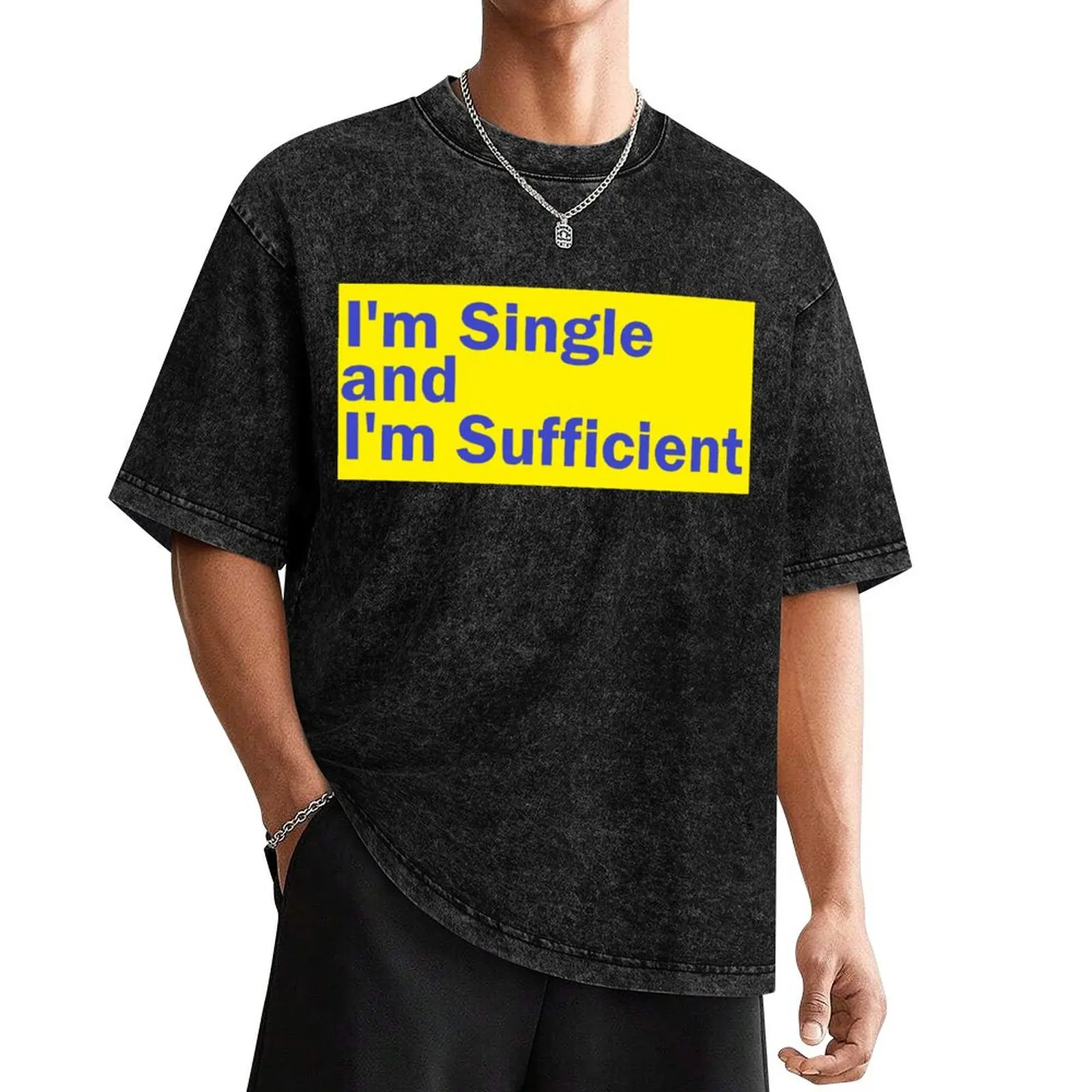 I'm single and I'm sufficient T-Shirt shirts graphic tees cute tops mens big and tall t shirts
I'm single and I'm sufficient T-Shirt shirts graphic tees cute tops mens big and tall t shirts