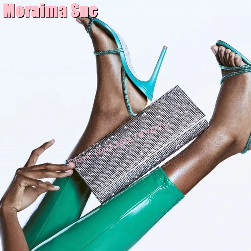 Sexy Luxury Crystal Bling Open Toe Sandals Stiletto High Heel Slingback Fashion Elegant Women's Dress Shoes Summer Silver Solid
Sexy Luxury Crystal Bling Open Toe Sandals Stiletto High Heel Slingback Fashion Elegant Women's Dress Shoes Summer Silver Solid