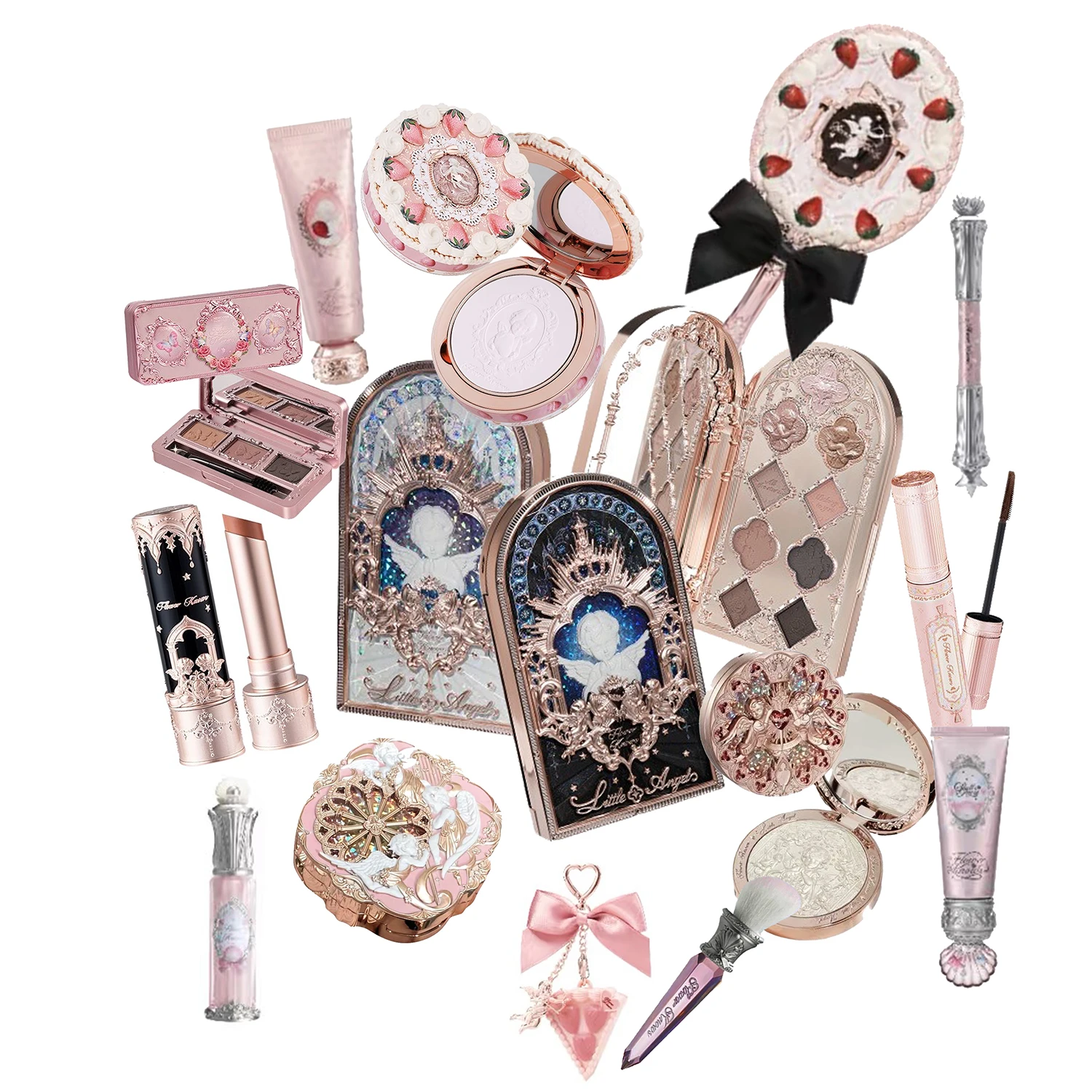 Flowerknows Little Angel Большие наборы для макияжа Подарочная коробка Все в тени для век Румяна Кремовая матовая помада Хайлайтер Полный комплект De Maquillaje
Flowerknows Little Angel Большие наборы для макияжа Подарочная коробка Все в тени для век Румяна Кремовая матовая помада Хайлайтер Полный комплект De Maquillaje