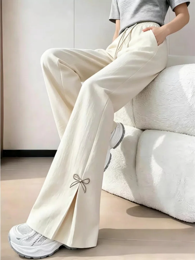 Spring Summer New Style Women's High Waist Straight Leg Pants Drapey Loose Knot Commute Trousers Wide Leg Trousers
Spring Summer New Style Women's High Waist Straight Leg Pants Drapey Loose Knot Commute Trousers Wide Leg Trousers