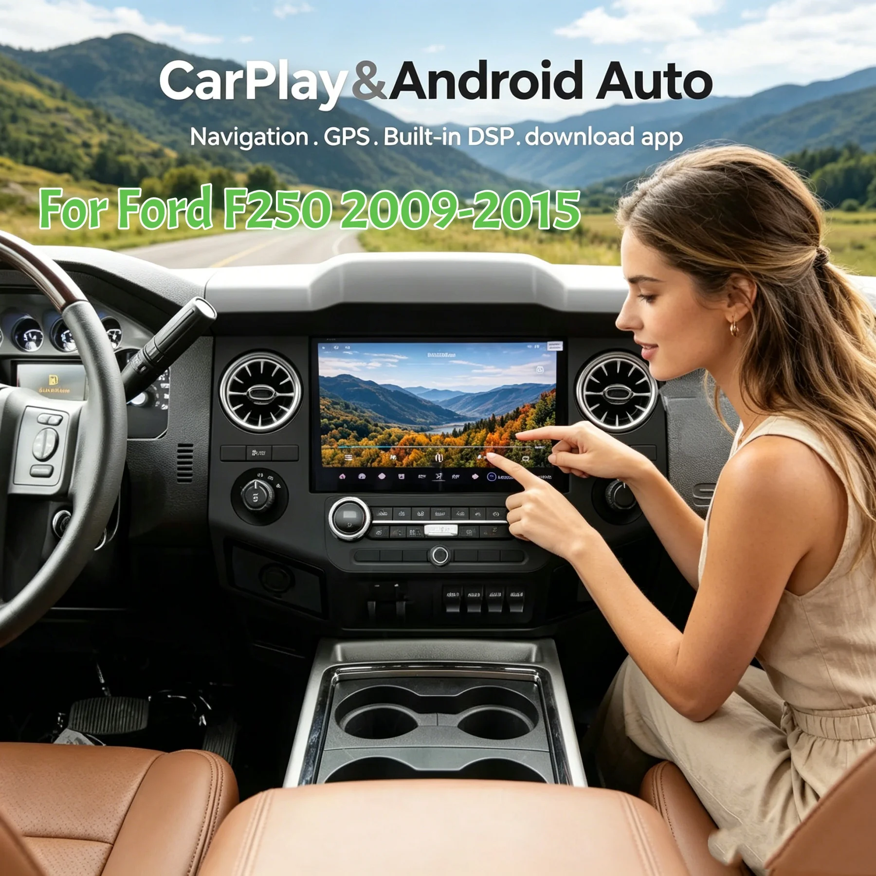 12.8inch Android Car Radio For Ford F250 F350 2009-2015 GPS Touch Screen Carplay Multimedia Video Player Stereo Head Unit 4G DSP
12.8inch Android Car Radio For Ford F250 F350 2009-2015 GPS Touch Screen Carplay Multimedia Video Player Stereo Head Unit 4G DSP