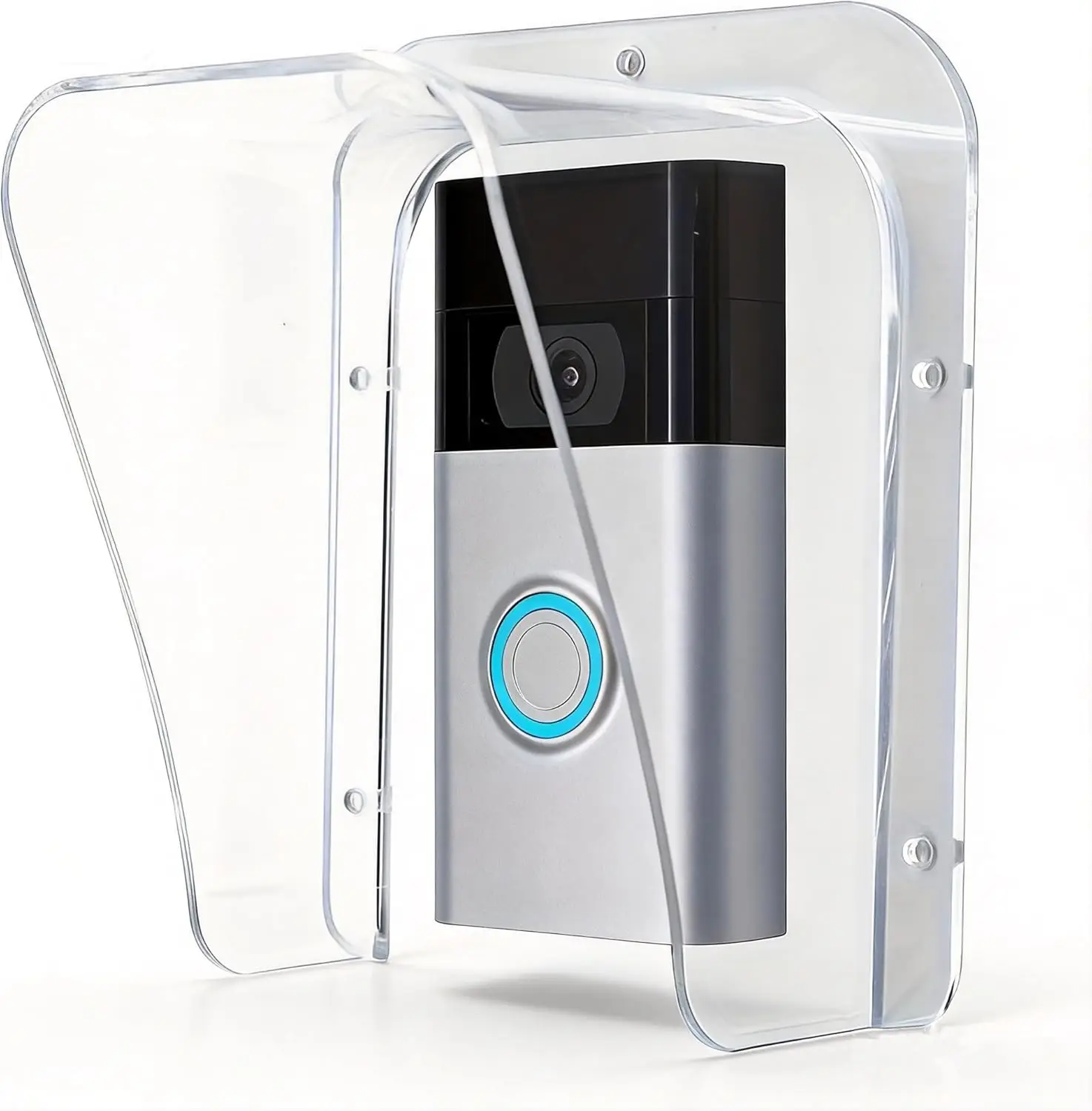 Doorbell Rain Cover Weatherproof Compatible for Ring/Blink/Google Nest Video Doorbell, Large Acrylic Doorbell Cover Protector fo
Doorbell Rain Cover Weatherproof Compatible for Ring/Blink/Google Nest Video Doorbell, Large Acrylic Doorbell Cover Protector fo