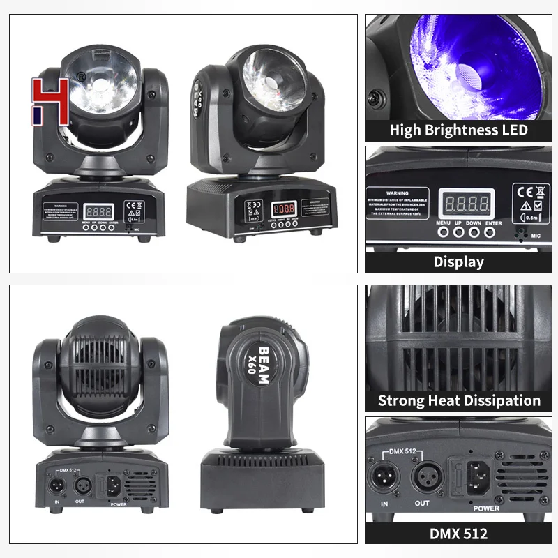 HongYi Lyra Beam Mini Moving Head 60W Светодиодный мини-прожектор с активацией звуком Quan 4в1 RGBW Сценический свет Стробоскопический прожектор Фонарь для Свадьбы DJ Дискотечная вечеринка
HongYi Lyra Beam Mini Moving Head 60W Светодиодный мини-прожектор с активацией звуком Quan 4в1 RGBW Сценический свет Стробоскопический прожектор Фонарь для Свадьбы DJ Дискотечная вечеринка