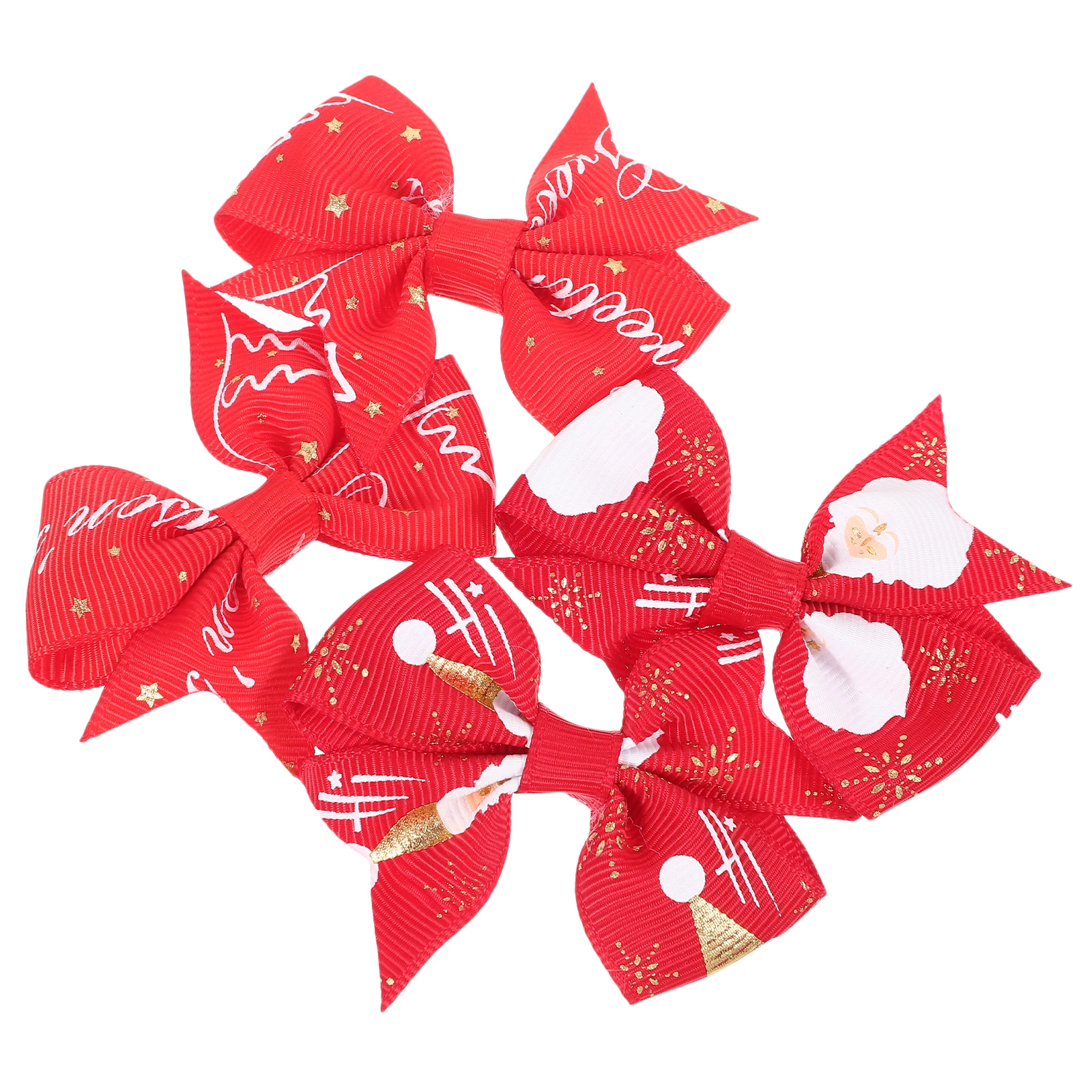 4pcs Hair Accessories Girls Christmas Cartoon Hairpins Kids Bobby Pins Headdress Party Bowknot Design Warm Color Scheme
4pcs Hair Accessories Girls Christmas Cartoon Hairpins Kids Bobby Pins Headdress Party Bowknot Design Warm Color Scheme