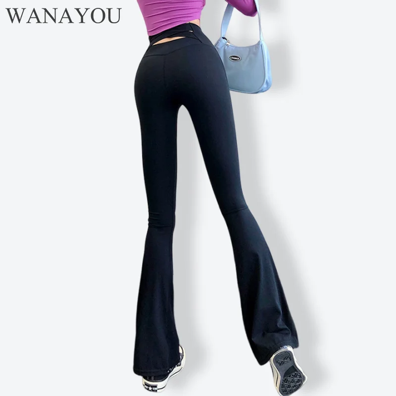 WANAYOU Women Flare Pants Sport Seamless Leggings High Waist Yoga Leggings Gym Workout Fitness Quick Dry Push Up Yoga Pants
WANAYOU Women Flare Pants Sport Seamless Leggings High Waist Yoga Leggings Gym Workout Fitness Quick Dry Push Up Yoga Pants